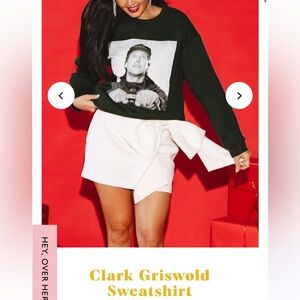 Clark Griswold Forest Green Women’s Sweatshirt Christmas Sweater